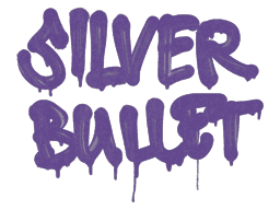 Sealed Graffiti | Silver Bullet (Monster Purple)