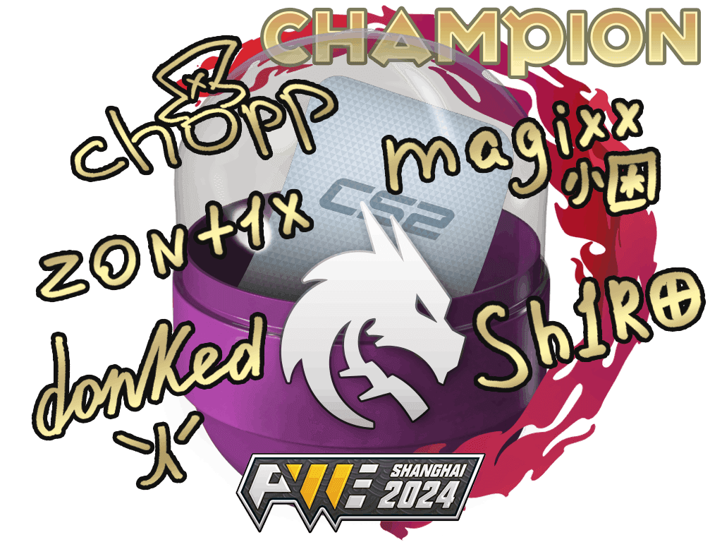 Shanghai 2024 Champions Autograph Capsule