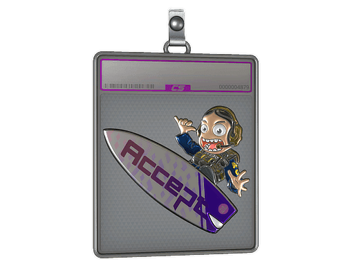 Sticker Slab | Akihabara Accept Surf Ava (Foil)