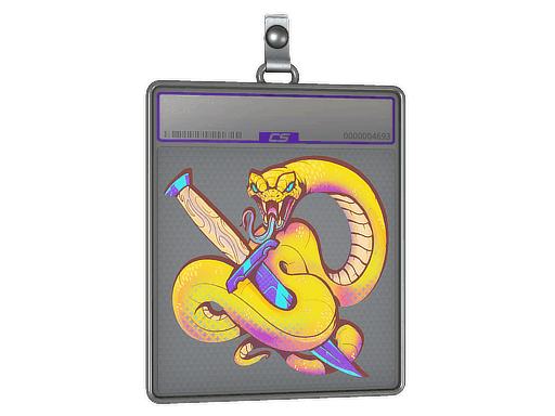 Sticker Slab | Coiled Strike (Holo)