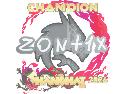 Sticker | zont1x (Glitter) | Shanghai 2024